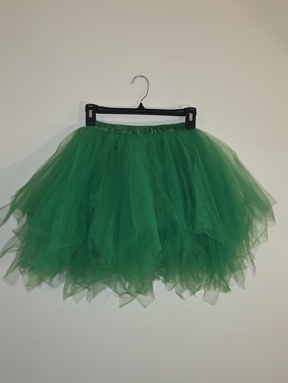 Green Tulle A-Line Women's Skirt